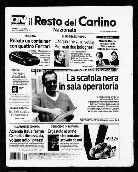 Il Resto del Carlino : giornale dell'Emilia